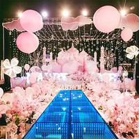 Pista de Baile LED Interactiva Sensorial, Decoraciones Magnéticas Personalizadas para Bodas, Pista LED Direccionable con Efecto de Onda, Diseño de Lujo
