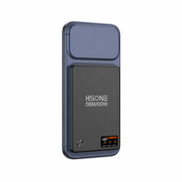 Cargador Inalámbrico Magnético LC18 de Bolsillo, 6.7mm, 95g, 15W+20W PD, Agarre Estable N52, Monitor TFT en Tiempo Real, Semi-Sólido, Seguro, OEM