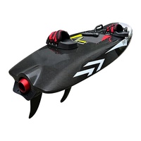 Planche de surf électrique à grande vitesse en fibre de carbone, nouveau design, unisexe, motorisée, pour les sports nautiques sur lac et rivière