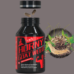 Cápsulas de Extracto Natural de Hierba de Cabra en Celo para Apoyo a la Vitalidad Masculina y Equilibrio Hormonal, Venta al por Mayor, Entrega Rápida - Product Image 1