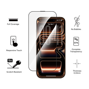 9H 2.5D HD Shatterproof Tempered Glass <strong>Screen</strong> <strong>Protector</strong> For IPhone 13/14/15/16/17 Pro Max, Bubble-Free, Full Coverage - Product Image 2