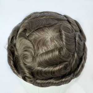 ระบบผม PU แบบ Vloop ขนาด 0.06 มม. เส้นผมธรรมชาติ จัดส่งรวดเร็ว - Product Image 1