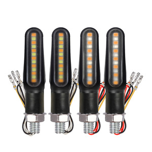 ไฟเลี้ยวรถจักรยานยนต์แบบ LED สีเหลืองอำพัน ไฟเลี้ยวขนาดเล็ก - Product Image 6