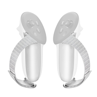 Poignées de contrôleur couverture sangles d'articulation couverture de poignée antidérapante dragonne réglable accessoires VR pour VR Meta Quest 3 Quest 3S