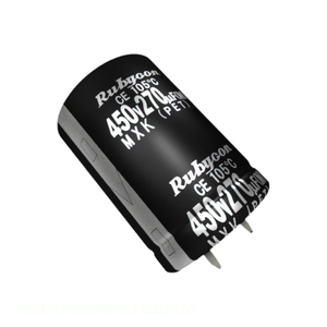 ตัวเก็บประจุแบบ Through Hole รุ่น Original CAP ALUM 390UF 20% 420V SNAP TH 420MXK390MEFC30X35 ขนาด 390 ยูเอฟ - Product Image 1