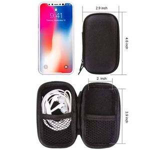 Portable Storage Hard EVA Case Earbud Cases for <b>MP3</b> <b>Players</b> USB Cable Earphones Protective Hard Shell Travel Carrying Case Bag - Product Image 3