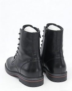 <span class=keywords><strong>Stivali</strong></span> da <span class=keywords><strong>Uomo</strong></span> di Alta Qualità con Cerniera e Lacci, Suola Nera con Cuciture, <span class=keywords><strong>Stivali</strong></span> Eleganti e Casual per <span class=keywords><strong>Uomo</strong></span> - Product Image 2