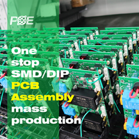 Fabricación de PCB Multicapa de 8 y 10 Capas y Ensamblaje de PCBA Basado en Gerber y BOM, Fábrica de PCB Personalizada
