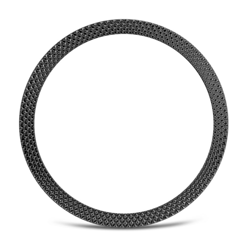 Rhombus Texture Black