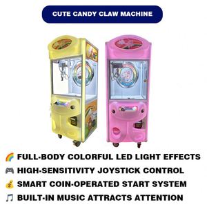 Cute Candy Claw Machine Mini Pink Toy Crane Machine for Kids Arcade Mall Family Entertainment Claw Machine Prices - Product Image 2