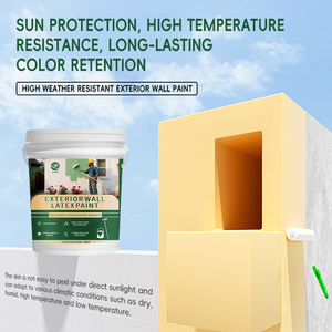 สีอะคริลิคกันน้ำติดผนังเป็นมิตรกับสิ่งแวดล้อมน้ำยาเคลือบและทาสีสำหรับผนังภายนอกบ้าน - Product Image 3