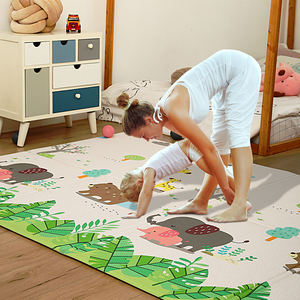 <span class=keywords><strong>Tapis</strong></span> de sol en PVC pour enfants, 1 pièce, jeu d'apprentissage, <span class=keywords><strong>tapis</strong></span> d'animaux, de haute qualité, peut être OEM - Product Image 6