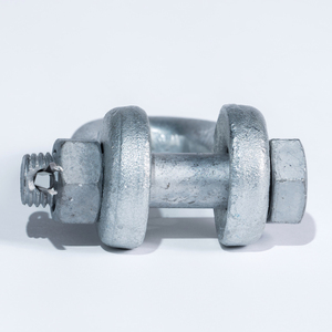 Vina Electric 100 KN Galvanized U Shackle Anchor Shackle <b>Power</b> <b>Accessories</b> Rigging Equipment - Product Image 1