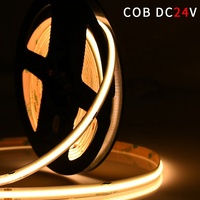 Meilleur prix, haute qualité, bande lumineuse LED COB 12V étanche, couleur neutre, chaude, froide, blanche, dorée, 3000k, 4000k, 6000k