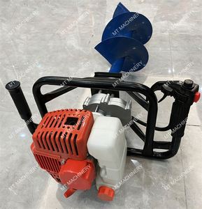 52cc Gasoline Earth Auger <b>Power</b> Metal Drilling Machine for Tree-Planting Hole Digging <b>Tools</b> - Product Image 3