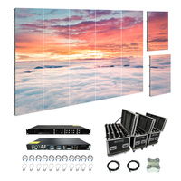 Modul Layar LED Fleksibel Modular P3.91 P3 Indoor dan Modul Layar LED P10 Outdoor untuk Periklanan