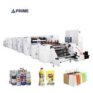 Máquina <span class=keywords><strong>de</strong></span> Impresión Flexográfica <span class=keywords><strong>de</strong></span> 8 Colores con Servomotor Completo para Papel <span class=keywords><strong>de</strong></span> Aluminio - Product Image 1