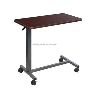 Mesa <span class=keywords><strong>de</strong></span> Comedor Móvil y Ajustable para Cama, Mesa Hidráulica para Pacientes <span class=keywords><strong>de</strong></span> Hospital - Product Image 1
