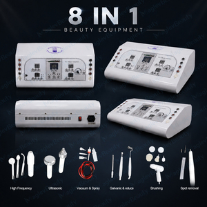 プロ仕様8in1美容機器 バキュームスプレー高周波スポット除去 若返りニキビ除去肌角質除去 - Product Image 6