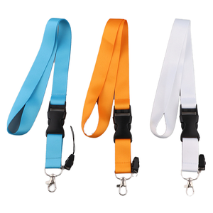 スタイリッシュなフックアクセサリーを備えたホットセールカスタムロゴファッションストラッププレーンブラックポリエステルシルクスクリーンデジタルオフセット印刷 - Product Image 2