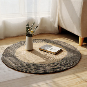<span class=keywords><strong>Tapis</strong></span> en jute tressé <span class=keywords><strong>rond</strong></span> ovale personnalisé écologique DaiRui, <span class=keywords><strong>tapis</strong></span> de sol, <span class=keywords><strong>tapis</strong></span> de cuisine ronds pour la décoration - Product Image 5
