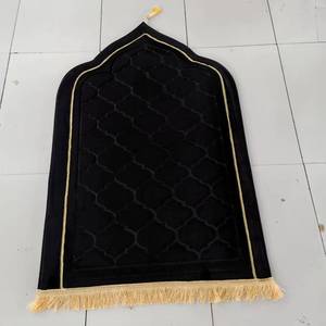 Tappeto da preghiera 2024 spesso islamico eid ramadan Islam con imbottitura Memory Foam arabico musulmano Halal tappetino da preghiera turco - Product Image 3