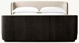 Muebles de Dormitorio de <span class=keywords><strong>Madera</strong></span> de Lujo, Cama Queen Size Hecha a Mano y Personalizada - Product Image 5