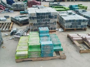 Vente en gros d'usine de pierres précieuses synthétiques œil de chat bleu marine, pierres précieuses en vrac, peuvent être transformées en bijoux - Product Image 6
