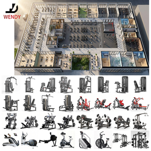 Solutions de conception de salle de sport clé en main personnalisées avec un équipement complet de musculation et de cardio, fourni directement par le fabricant - Product Image 1