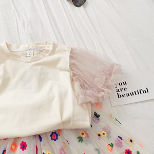 The Girl Does Not Wave Dot Design Sleeveless Shirt Dress + pink <b>Knickers</b> Summer Suit Girl Kids Clothing - Product Image 5