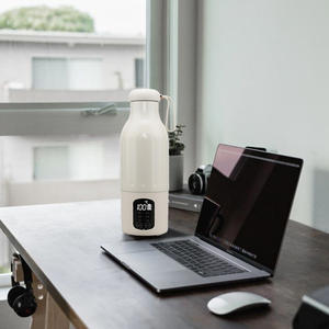 500 मिलीलीटर पोर्टेबल इलेक्ट्रिक केटल ट्रैवल थर्मोस फास्ट चार्जिंग केटल हीटिंग वैक्यूम फ्लैस्क थर्मोमोस गर्म पानी इलेक्ट्रिक हीटिंग - Product Image 5