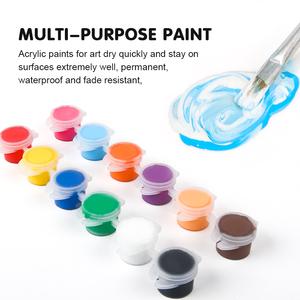 Gxin P-3003 12 Màu Sắc Nhà Máy Bán Buôn Acrylic Sơn Thích Hợp Cho Sơn Phong Phú Sắc Tố Acrylic Sơn Thiết Lập Cho Các Nghệ Sĩ Sơn - Product Image 4
