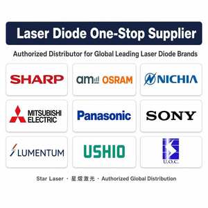 Diode laser bleue industrielle haute puissance 450 nm 7 W PLPT9 450MD <span class=keywords><strong>TO90</strong></span> 4,6 V 4,5 A Ams pour système de projection laser de qualité professionnelle - Product Image 2
