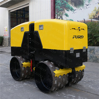 Compacteur vibrant hydraulique à pattes de mouton FYL-R1600T de 1,6 tonne avec télécommande sans fil
