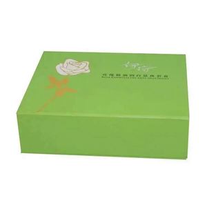 Boîte d'emballage rigide imprimée pour livraisons de feuilles Android, spécial blanchiment, vert pierre précieuse brillant, type 'Bord Noodle' - Product Image 5