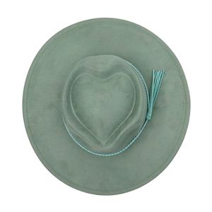 Sombrero Fedora de Poliéster con Corona de Corazones para Regalos Corporativos y Eventos - Product Image 1