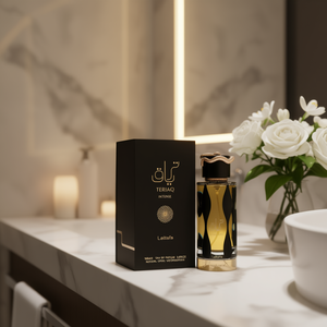 Lattafa Teriaq Intense Eau De Parfum Spray 3.4 Oz Unisex, Aroma Duradero, Fragancia de Lujo - Product Image 2
