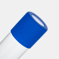 Bouteilles de sport en verre borosilicate de haute qualité, écologiques, faites à la main, avec impression personnalisée, bouchon à vis, compatibles lave-vaisselle et micro-ondes