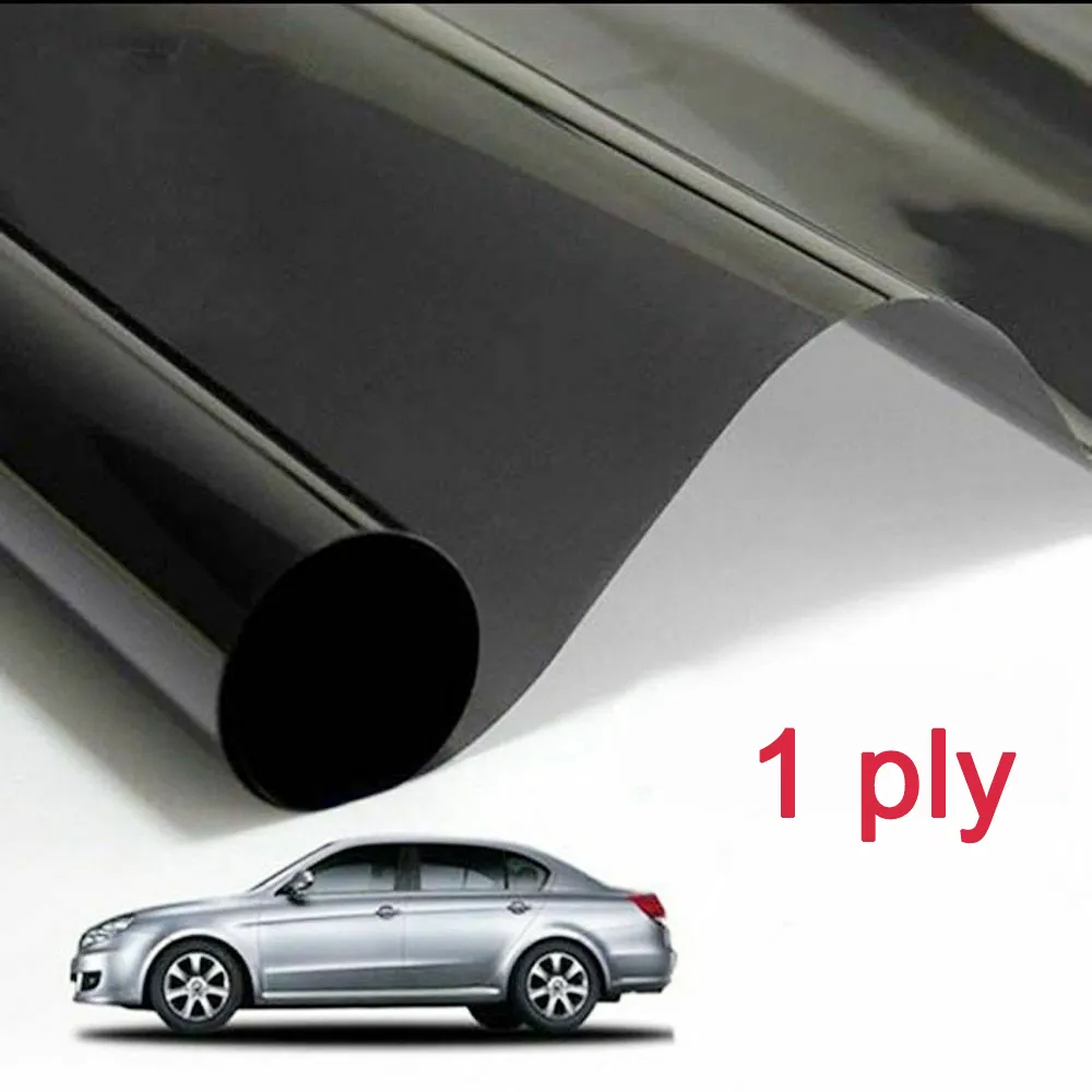 ZSMELL 1 ply UV Rejection Safety Heat Control Automotive Protective Film Roll One Way Privacy Glass Solar Tint Car Window Film