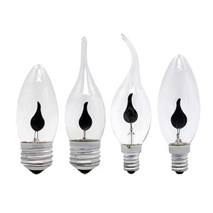 Креативная Вольфрамовая лампа с пламенем Edison C35, эксклюзивная галогенная лампа - Product Image 1