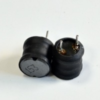Inducteur à enroulement en ferrite personnalisé pour filtre de signal électronique à courant élevé, à connexion radiale, en NiZn