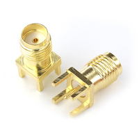 Conector Coaxial RF de la Serie SMA RP-SMA KHD, OAL 13.5mm Recto y 90° °   Cable de Ángulo Recto de 50Ω