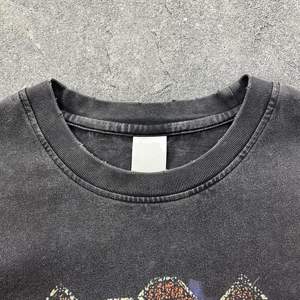 Maglietta 275g appassionata di musica <span class=keywords><strong>Rock</strong></span> alla moda di marca personalizzata stampata a maniche lunghe da uomo ampia Casual a maniche lunghe t-shirt - Product Image 5