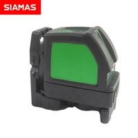 Outil de marquage laser à nivellement automatique à 2 lignes de niveau laser vert SIAMAS 1V1H avec support mural magnétique