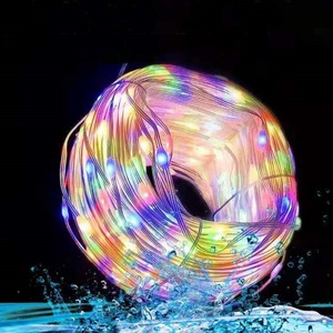 Độ sáng cao dẫn ánh sáng chuỗi cho cắm trại ngoài trời ma thuật màu da không thấm nước trang trí ánh sáng lều dải điện áp thấp 8 mét - Product Image 1