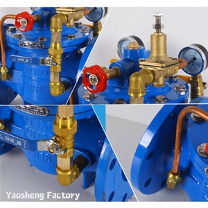 HBYS cina applicazione generale pressione riduzione valvola di controllo della pompa dell'acqua e chiusura di emergenza caratteristiche - Product Image 5