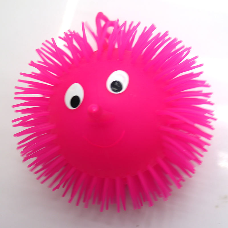 Colorful Spiky Rubber Stretchy Fidget Toy Ball - Soft Squishy