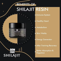 Pure Wholesale Food Shilajit Résine Shilajit biologique de l'Himalaya 50g Shilajit pour l'immunité à la force énergétique