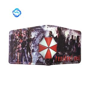 เรซิเดนต์อีวิล อัมเบรลล่า คอร์ป อลิซ กระเป๋าสตางค์แบบสั้น PU สำหรับนักเรียน แบบยูนิเซ็กส์ ขนาดกะทัดรัด ใส่เหรียญได้ อุปกรณ์เสริม - Product Image 5