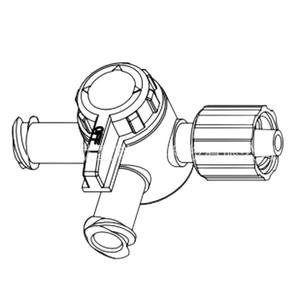 Vanne à opercule Jiyou LSV3MSFFPEP 0-1 Mpa, interrupteur de contrôle de débit et de réversibilité pour acides faibles, bases, vapeur, eau, air, azote - Product Image 1
